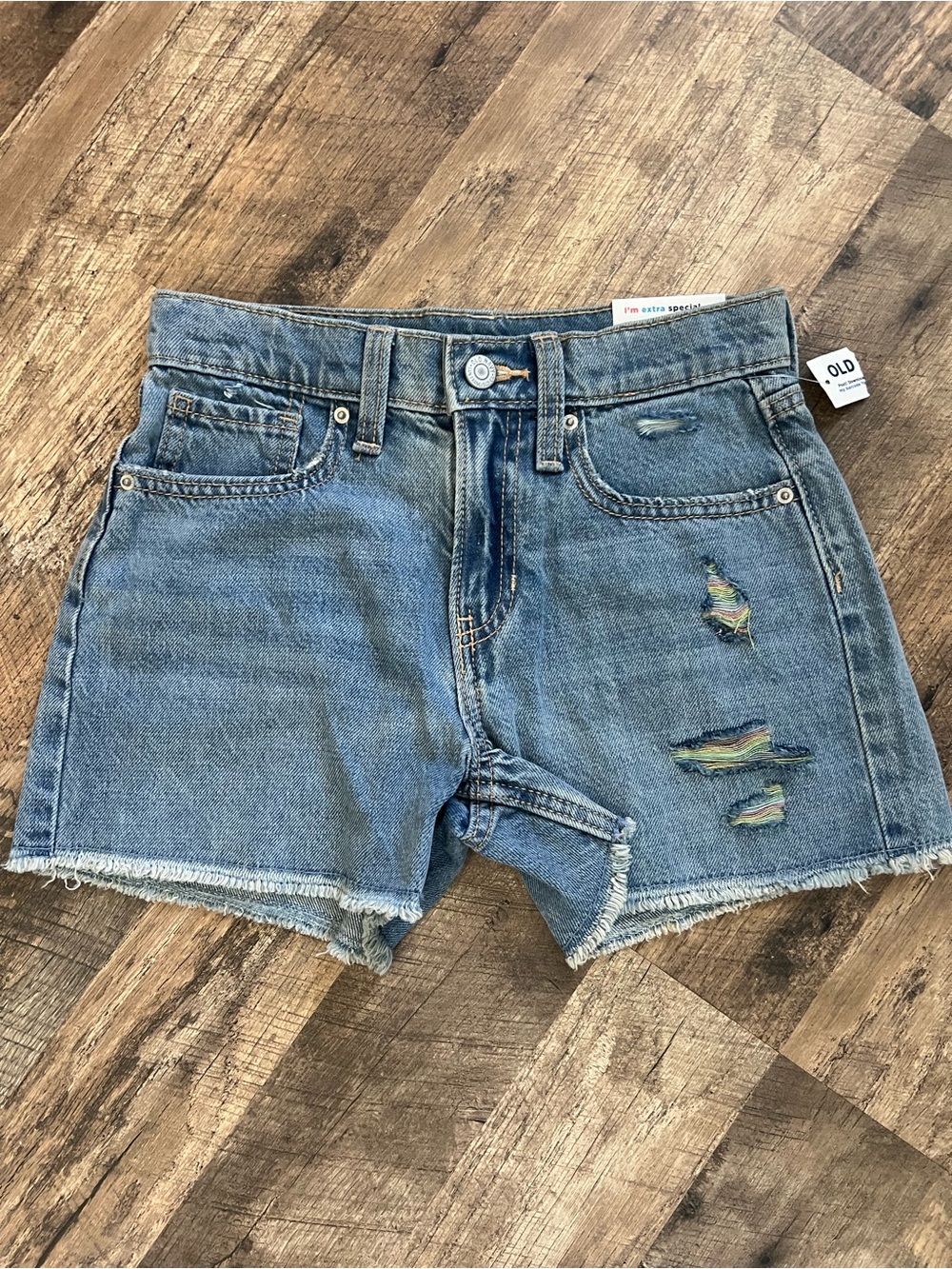 Old Navy Distressed Denim Shorts - Blue